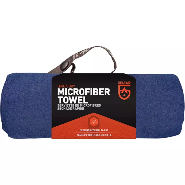 McNett Tactical Microfiber Ultra Compact Towel - Navy Blue