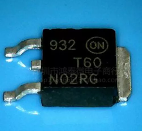 5 PCS New T60N02RG T60 N02RG NTD60N02RG TO-252   ic chip