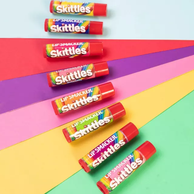 Lip Smacker Lip Balm From SKITTLES PARTY Collection 4g - Free Shipping