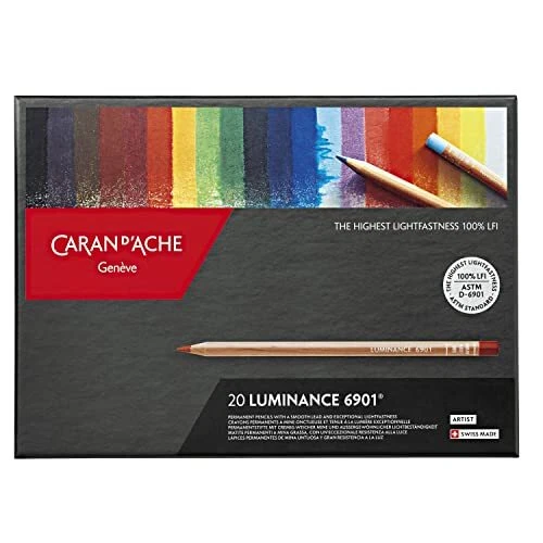 Caran D'ache Luminance Colored Pencil Set of 20 (6901.720)