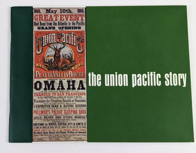 1969 The Union Pacific Story Illustrated Vintage Booklet Railway Trains Railroad