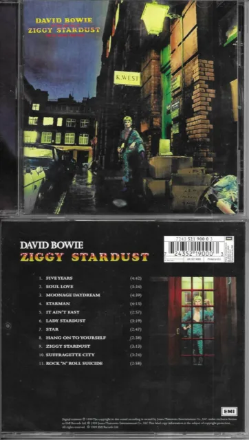 Cd - David Bowie : Ziggy Stardust / Comme Neuf - Like New