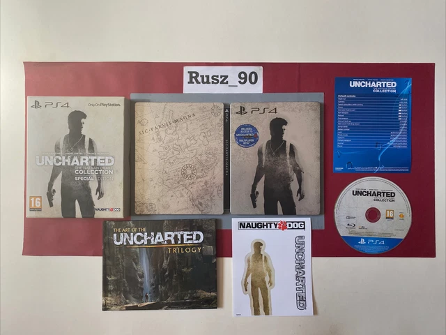 Uncharted The Nathan Drake Collection PS4 Special Edition Steelbook UK PAL RARE