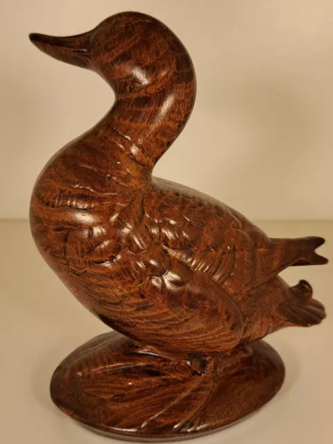 Vintage Ceramic  Mallard Duck Handpainted Mold #604