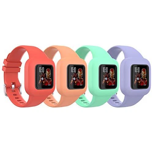 TiMOVO Cinturino Compatibile con Garmin Vivofit jr 3 4 PZ Cinturino per Orolo...