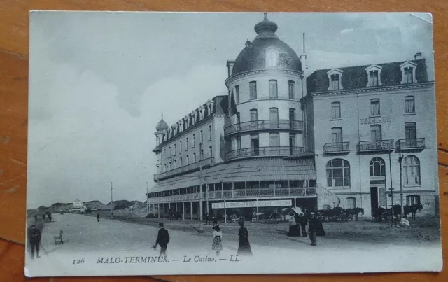 Cpa Malo-Terminus - Le Casino