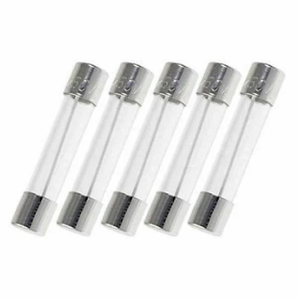 Pack Of 5 – 0.25A Fast-Blow Glass Fuses, 250V, 1/4 X 1-1/4 Inch (6x30mm), AGC Type, Ideal For Electronics & Repairs 5 thumbnail image