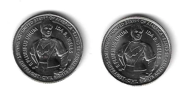 Washington Quarters: American Women Collection 2022-2025 P, D & S Mints  Folder 4951