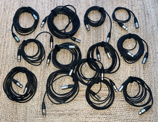 LOT DE CÂBLES haut-parleurs vintage L/C/R NOS EUR 24,00