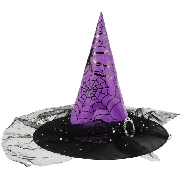 WIDE BRIM COSPLAY Cap Fancy Dress Witch Cap Cosplay Fancy Dress