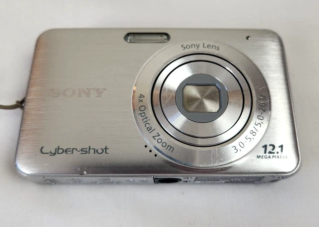 Sony Cybershot DSC-W310 Silver/Black Tested Working GC