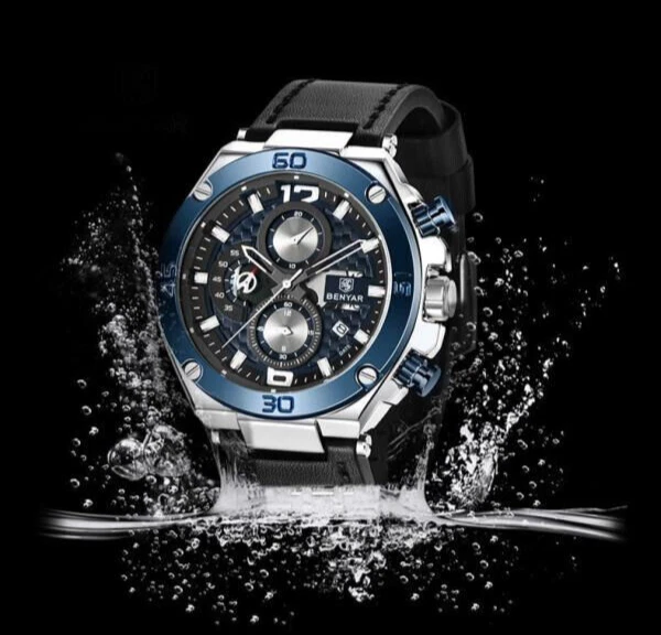 MINI FOCUS Da Uomo Orologio Al Quarzo Creativo Moda Casual Orologio Da Polso Luminoso Calendario Impermeabile Ora Mondiale Acciaio Guarda P14581571