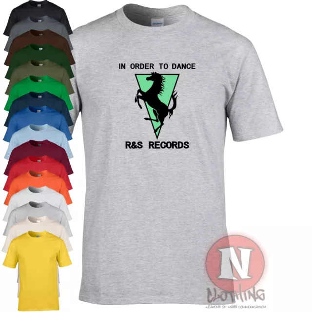 R&S Records t-shirt Belgium Techno dance rave music Electronica Ambient EDM