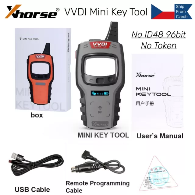 Xhorse VVDI MIni Key Tool Cloner Remote Generator Programmer Tool IOS & Android