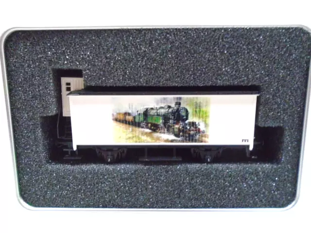 Marklin Eisenbahn Doefler Nbg. Freight Car in Tin Box  MIB  B1