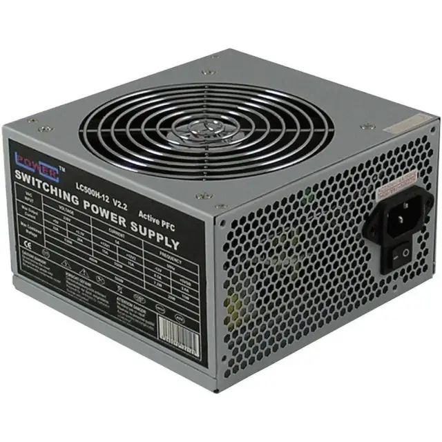 Alimentation PC LC Power LC500H-12 ATX 500 W sans certification