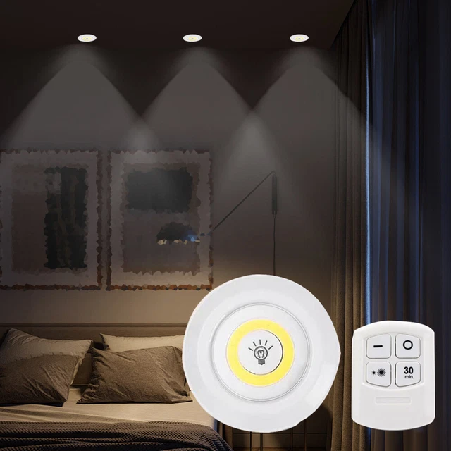 COB LED UNDER Light Dimmable Kitchen Cupboard Light for