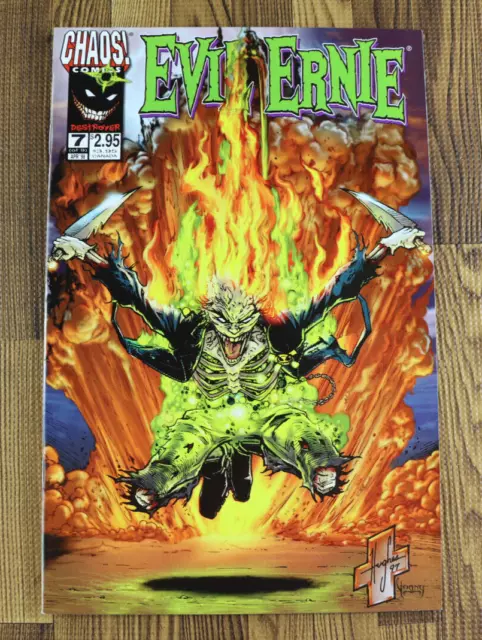1998 Chaos Comics Evil Ernie Destroyer #7 First Printing VF/VF+
