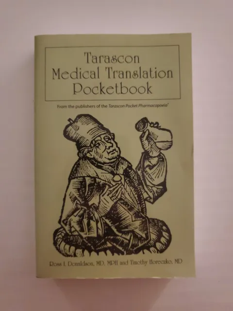 TARASCON MEDICAL TRANSLATION Pocketbook - Paperback - VERY GOOD $40.94 ...