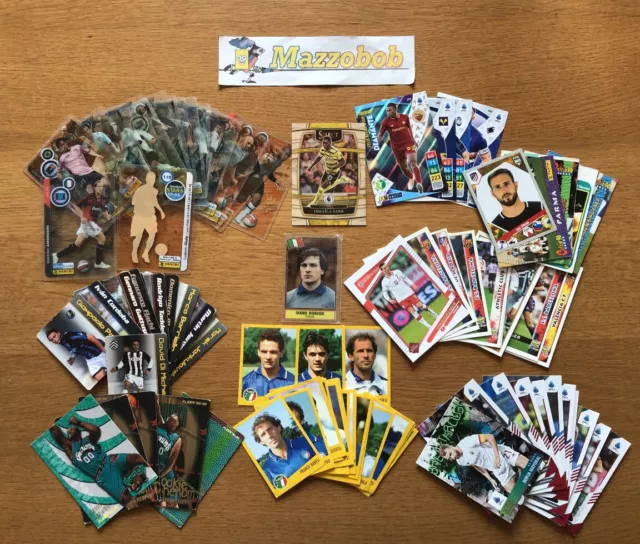 Lotto Misto Cards E Figurine Panini Originali Ottime (Vedi Elenco)