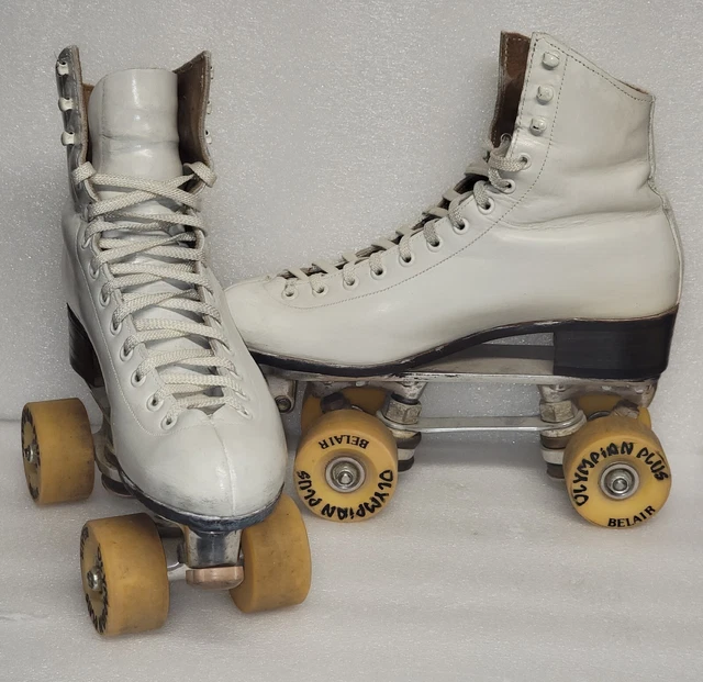 VINTAGE SNYDER DOUGLAS Super Deluxe Roller Skates Boots Womens Size 6