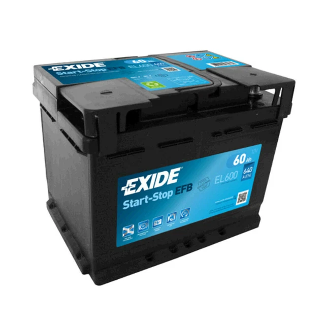 Batteria Avviamento 62Ah/540A EXIDE EB620 - Foto 6