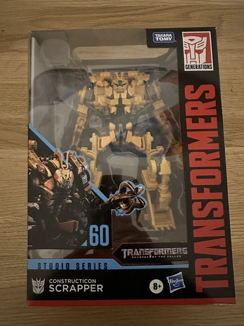 TRANSFORMERS STUDIO SERIES 60 Voyager Constructicon Scrapper Devastator ...