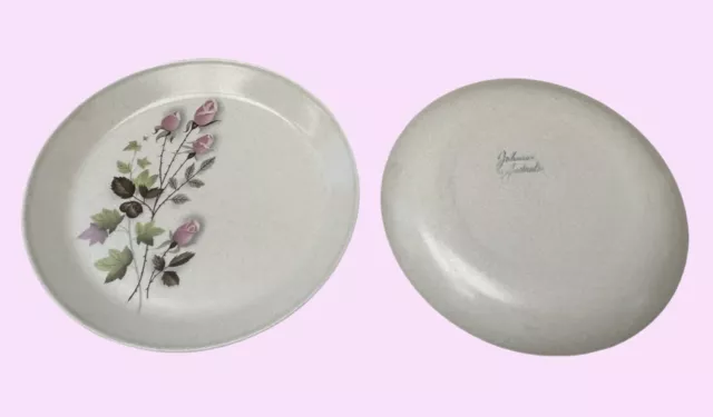 Vintage Johnson of Australia, Pink Rose, Side/Bread Plates 2
