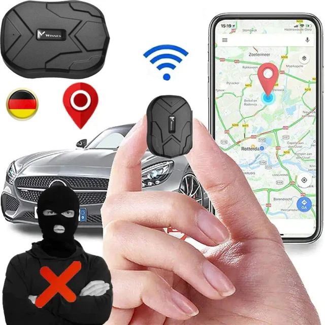 Versteckten Gps Sender Am Auto Finden GPS TRACKER SENDER Echtzeit Tracking KFZ Magnetbefestigung Anti