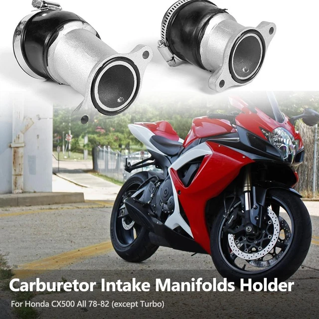 FOR HONDA MOTORCYCLE Rubber+Aluminum Carburetor Intake Manifolds Boot