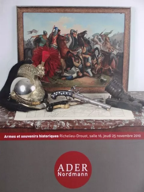 Catalogue de vente Arme ancienne & blanche Souvenir historique Western Figurines