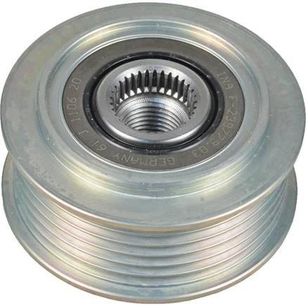 J&N 206-40008 Pulley 6 Grooves, Clutch, 0.67" / 17mm Id, 2.76" / 70.1mm Od