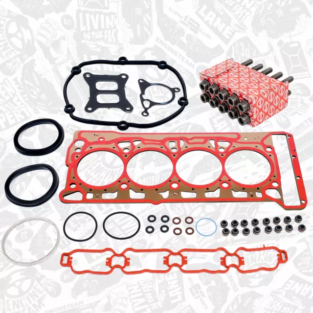 ELRING 313.201 Junta de Culata Kit + Tornillos Audi Seat Skoda VW 1,8 2,0