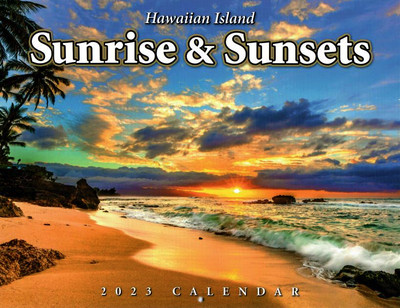 HAWAII CALENDAR 2023 Sexy Pinup Tropical Island Bikini Girls Beach Surf ...