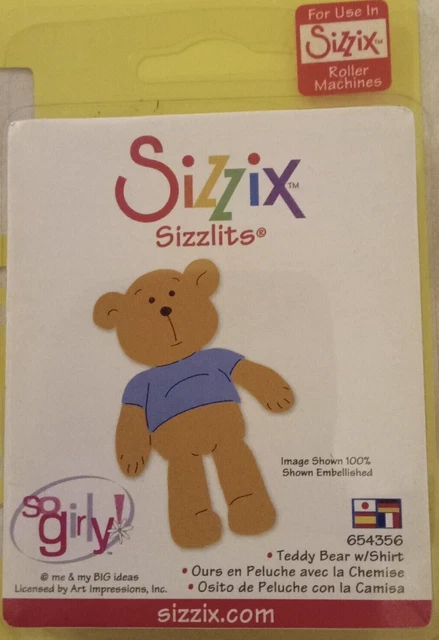 Sizzix Cappesante # 5,1 cm Sizzlits Die by Stephanie Ackerman