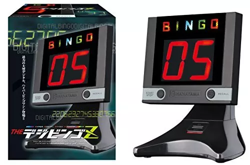 Hanayama Bingo Machine Digital Electronic THE Dejibingo Z Black Japan Free ship