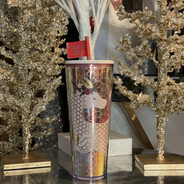 2025 STARBUCKS YEAR of the Dragon Lunar New Year Tumbler 24 Cold Cup