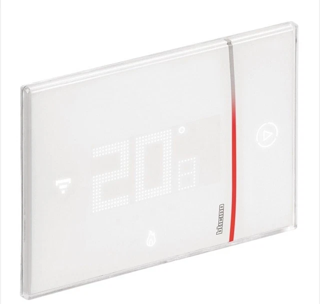 Termostato SMART Bticino Smarther WiFi BT-X8000W compatibile Google e Alexa