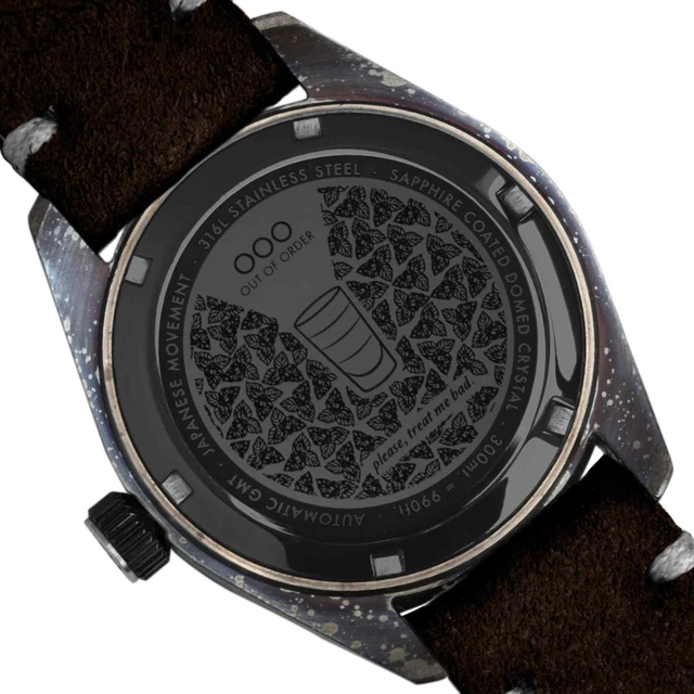 Out Of Order 0001-25.AE Uomo Dopo 8 Automatico Gmt Polso 3