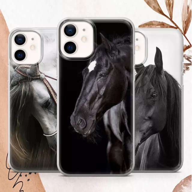 Funda de teléfono de caballo Funda de caballo linda para iPhone 15 Pro Max...