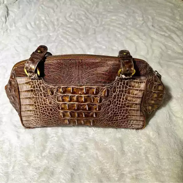 Brahmin Cashew Melbourne Leather Shoulder Bag Tote Satchel