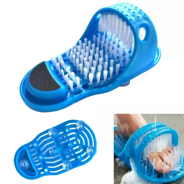 Foot Scrubber Brush Slipper Bath Shower Cleaner Scrub Feet Massage