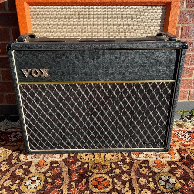 Vintage 1965 Vox JMI AC30 B 2×12 Guitar Valve Amplifier Combo *1960s* w/ Pedal