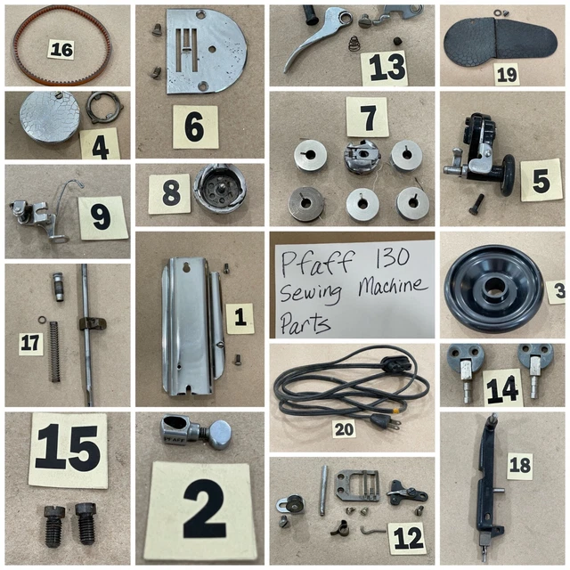 PFAFF 130 SEWING Machine Parts 13.99 PicClick