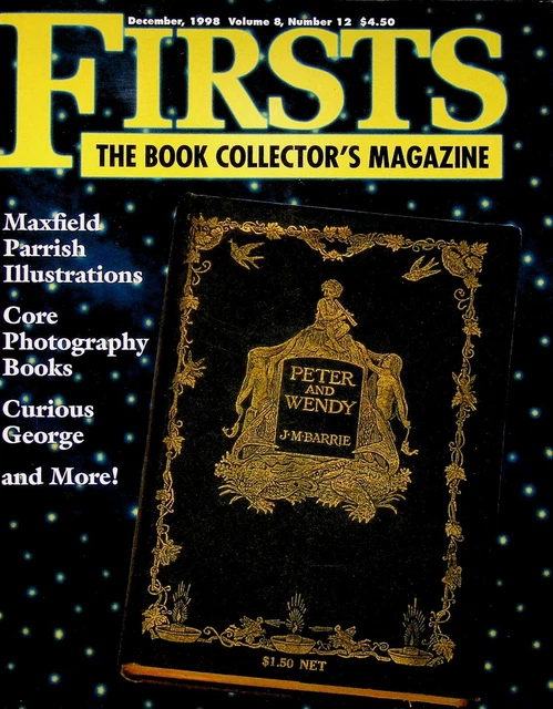 Firsts The Book Collector's Magazine Barrie Dec. 1998 Vol. 8, No.12 D5A0625