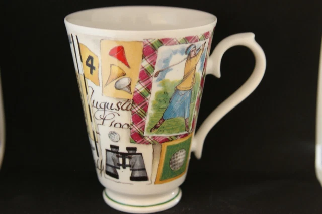 TRES BEAU MUG GOLF  KIRKHAM  Fine Bone 1997