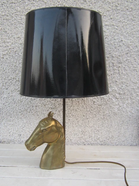 APPLIQUE EN BRONZE tête de cheval Maison Lancel art déco EUR 79,00