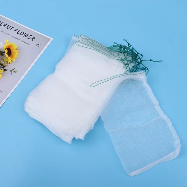 50 pz Rete a Maglia Sacchetti Barriera In Tessuto A Rete Per Il Giardino