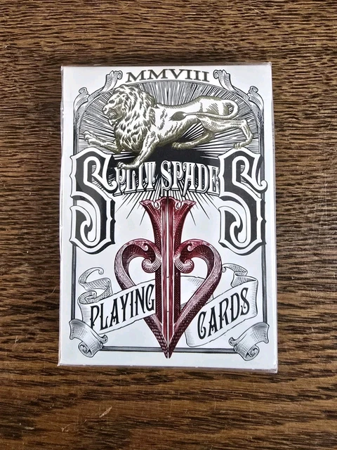Split Spades David Blaine Playing Cards Blue - New, Rare