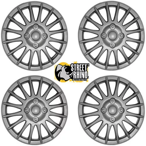 Citroen Nemo 16" Argento Lightning Copricerchi Universali Auto